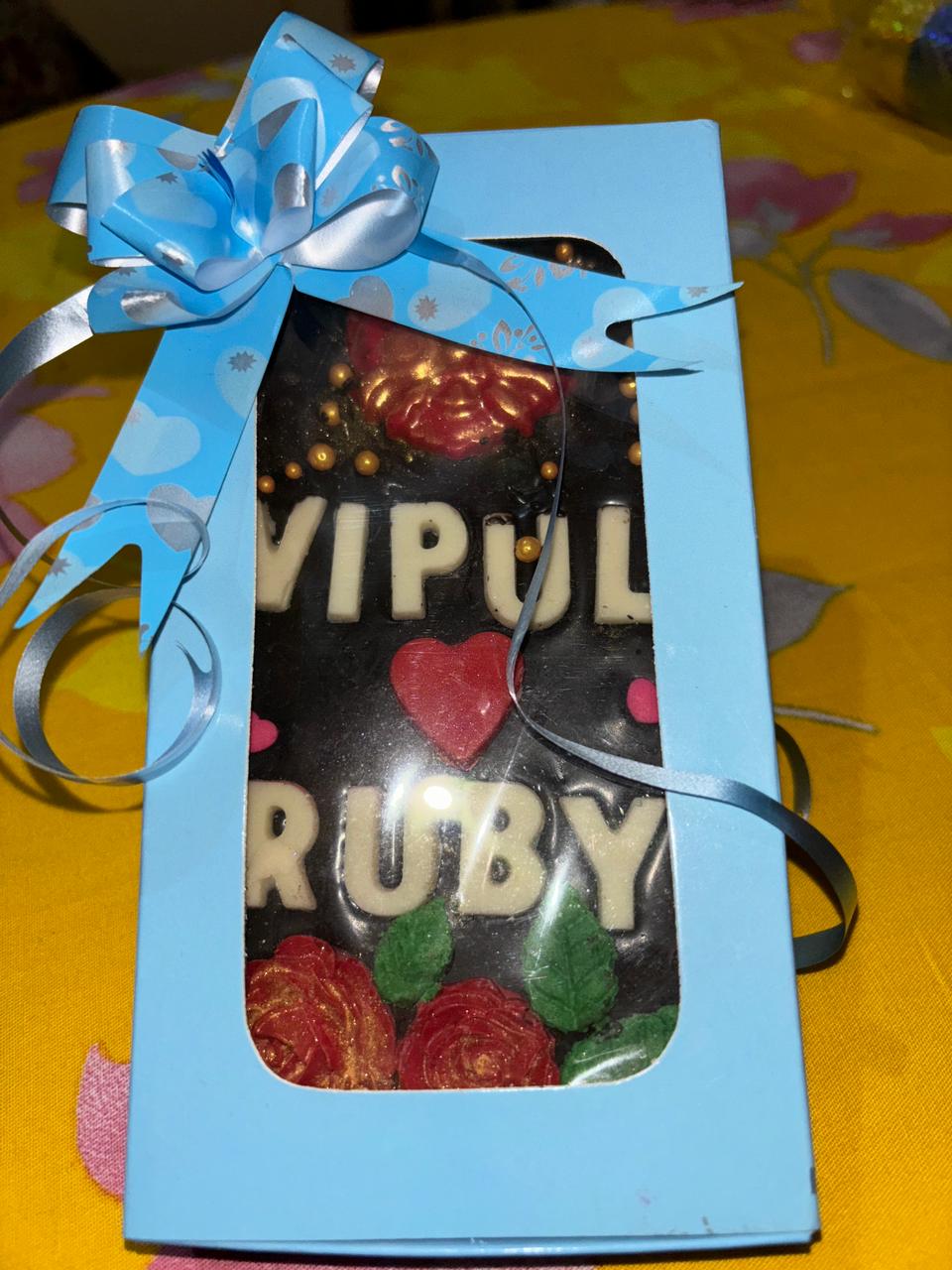 Vipul loves Ruby custom bar